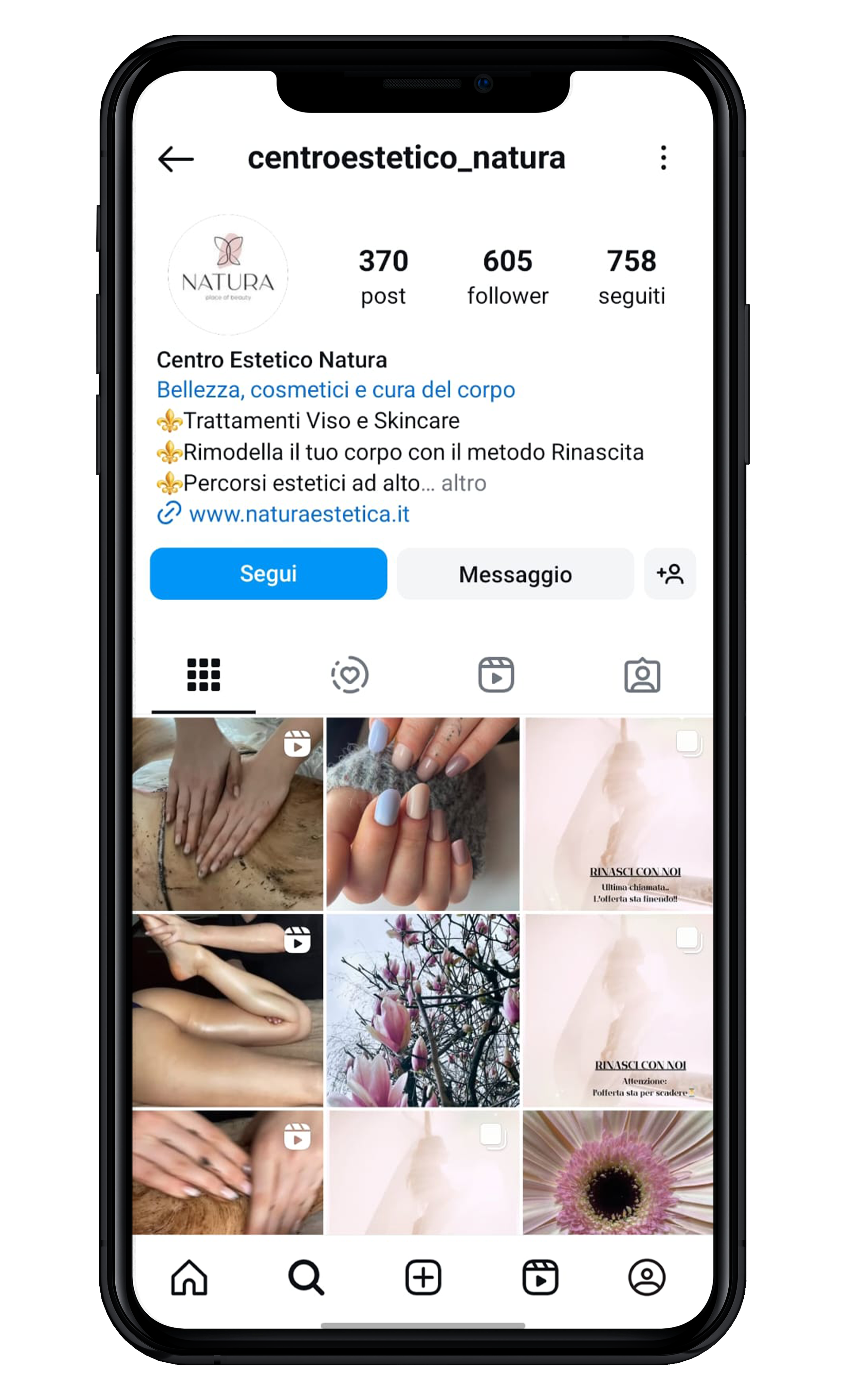 mockup instagram<br />

